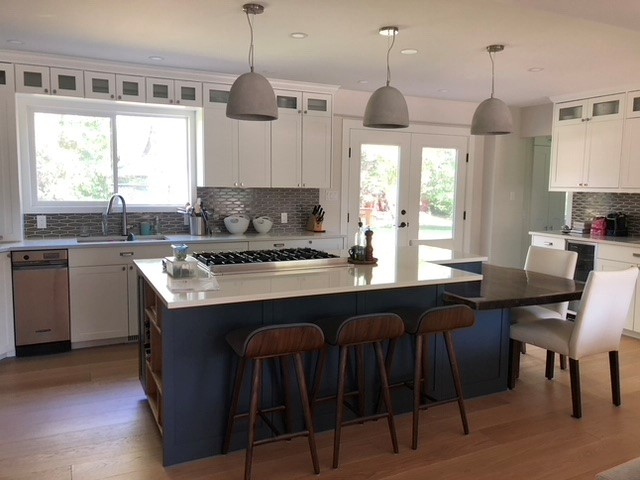 Lakeview kitchen, mudroom, and millwork remodel