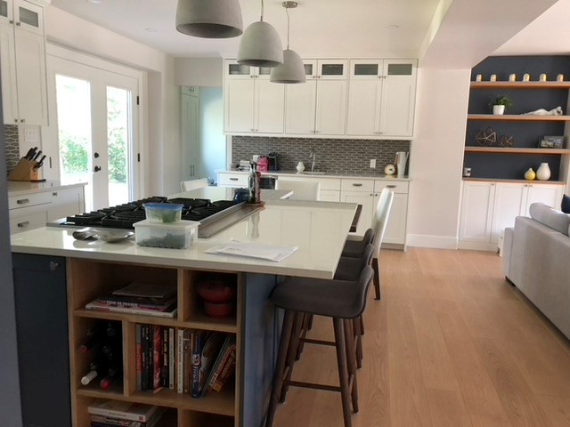 Lakeview kitchen, mudroom, and millwork remodel